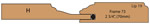 Allstyle Cabinet Doors : cutaway of Duquette Cabinet Door
